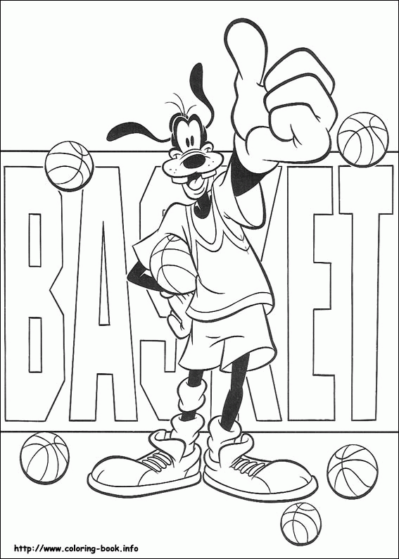 Goofy kolorowanki